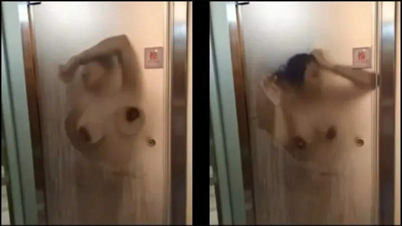 Con ghệ vú to rên la dữ dội trong phòng tắm