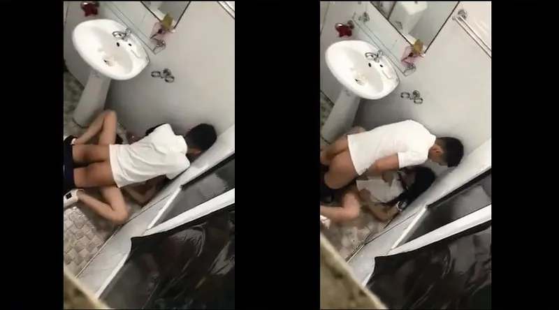 Gấu say xỉn và thằng bồ trong phòng tắm nhà hàng